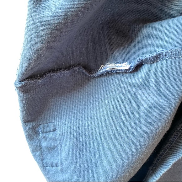 Life is Good Womens Crusher Tee Sz S Blue PEACE LOVE COFFEE Graphic Short Sleeve - Picture 7 of 10